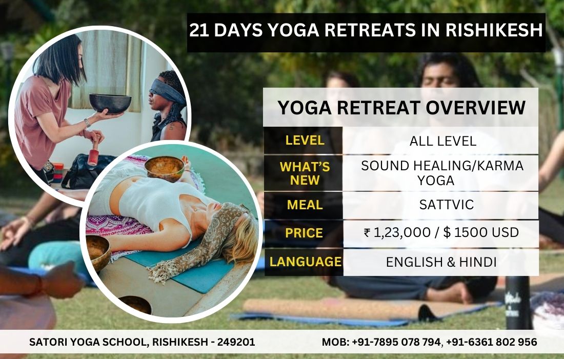 21 Day Yoga Retreat in Rishikesh