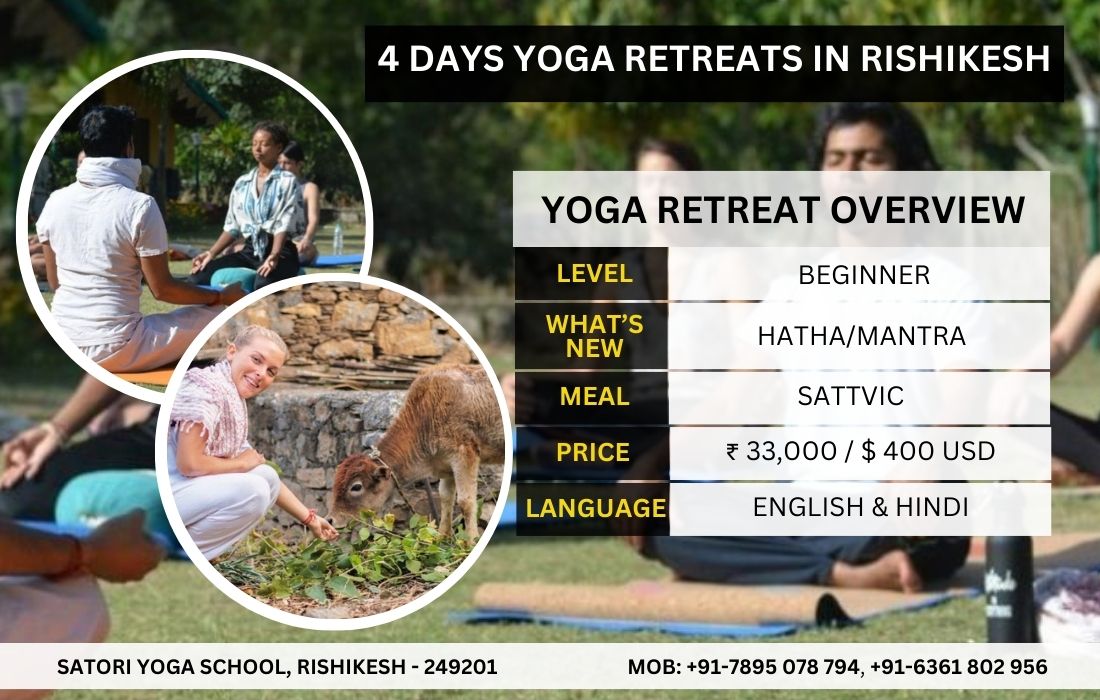 4 Day Yoga Retreat in Rishikesh