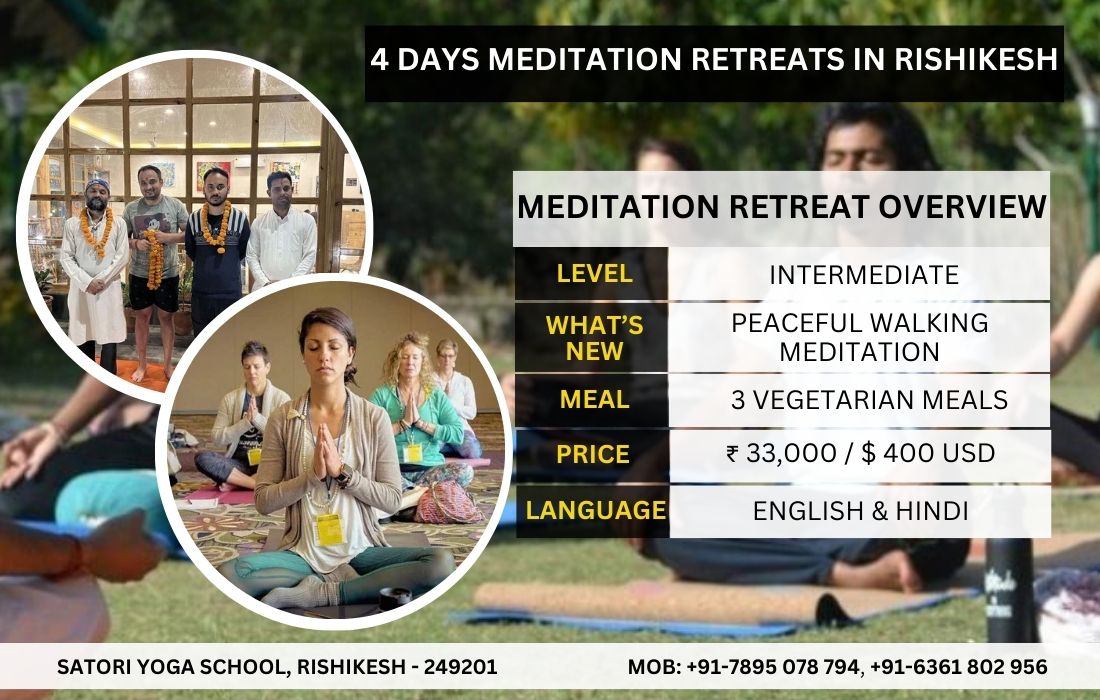 4 Day Meditation Retreat in Rishikesh